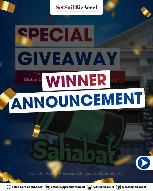 OFFICIAL ANNOUNCEMENT: SetSail BizAccel GIVEAWAY WINNERS